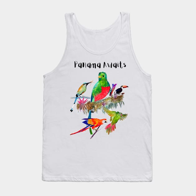 Latin America Adventure - Panama Awaits Tank Top by julyperson